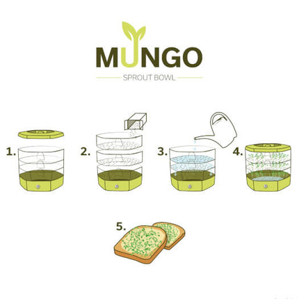 Mungo spirekasse - Green Rebels