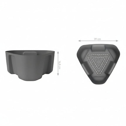 Kartoffeltårn i 4 etager | Antracit - Green Rebels