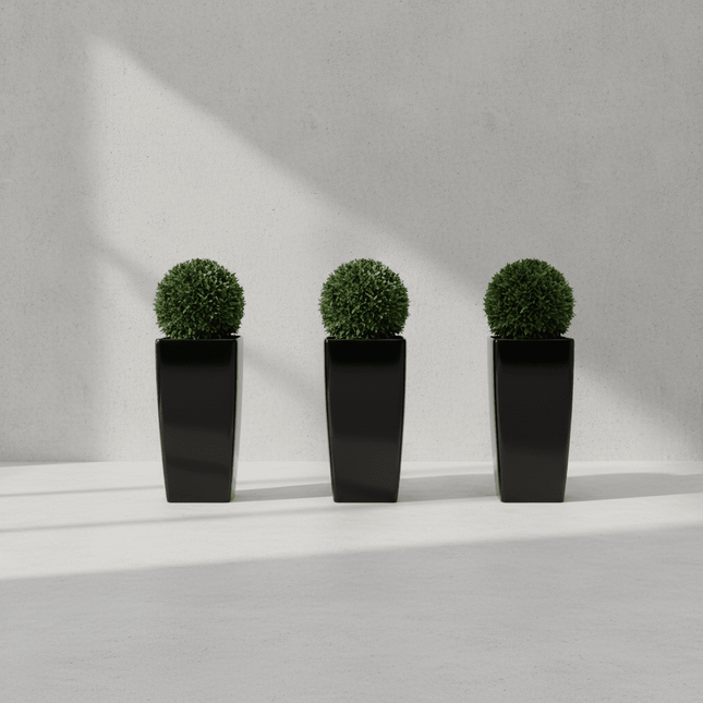 Pakketilbud: 3 stk. Quadrato 41 cm selvvandingskrukker – Spar penge og få mere grønt! - Green Rebels