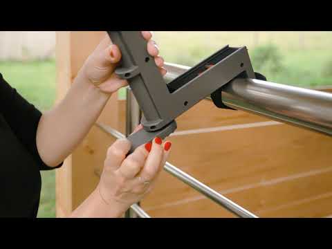 Verso Plus – flexible balcony box holder from Gardenico