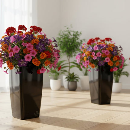 Quadrato 41 cm - Stor lækker plantekrukke med selvvanding - Green Rebels