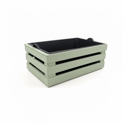Tina 1 Flower – blomsterkasse i trælook - flere farver - 25 cm - Green Rebels