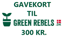 Indlæs billede til gallerivisning Gavekort til Green Rebels på 300 kr

