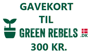 Gavekort til Green Rebels på 300 kr