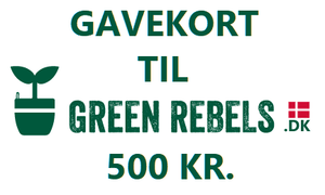 Gavekort til Green Rebels på 500 kr